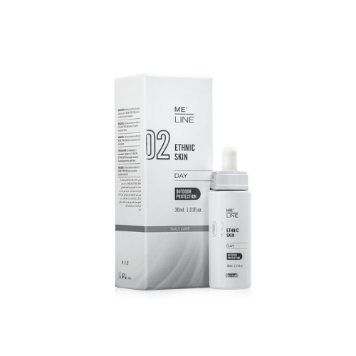 Brightening day serum for hyperpigmentation on Black skin